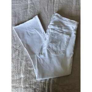 J.Crew WOMENS WHITE Jeans Billie Demi Boot Crop Size 31 (B4)